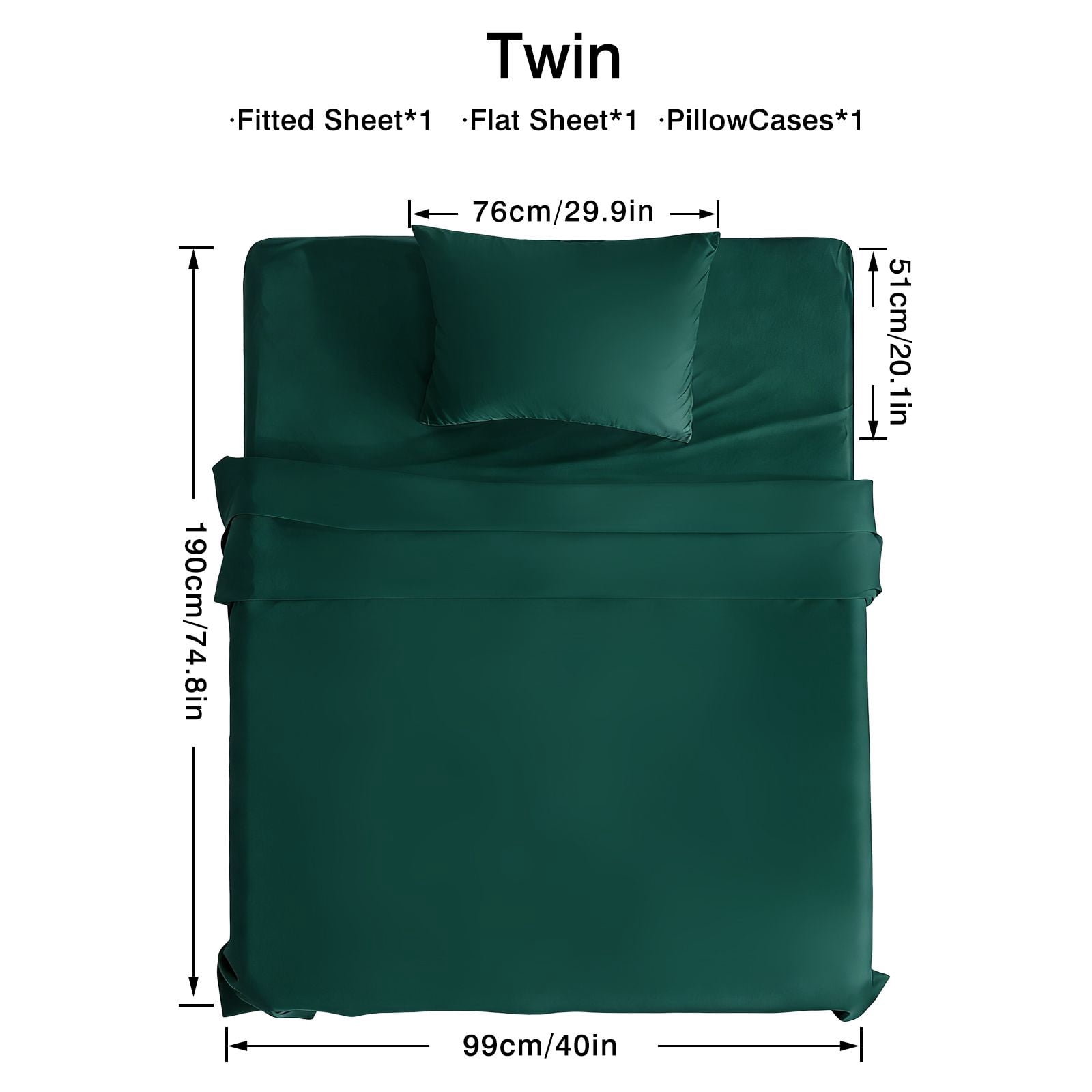 4Pcs Ultra-Soft 85g Sheet and Pillowcase Set, Soft Solid Color, Machine Washable, Suitable For All Seasons, Christmas Comfortable Bedding Set, Available For Single, Double, King, and Queen Beds