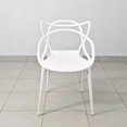 thumbnail image 2 of Heavenly Collection Plastic Dining Chair for Dining Area, 2 of 9