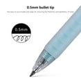 thumbnail image 5 of Gel Pens Black Ballpoint Pen,0.5mm Fine Point Smooth Writing Pens,High-End Series Ballpoint Pen For Note,1.2ml Capacity,Retractable Journaling Pen Office Supplies,6 Count, 5 of 8