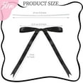 thumbnail image 4 of NestE - Black Bows 5x7 Inch, Twist Tie Satin Black Bow for Cake, Gift Wrapping, 30PCS Ribbon Bows for Balloons, Party Decor, Treat Bags, Craft, Wedding,, 4 of 7