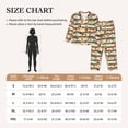 thumbnail image 5 of Uemuo Funny Chicken Pattern Womens Pajama Sets,PJ Set for Women,Pajamas for Women Logo,Long Sleeve Pajama Set for Women,Soft Long Sleeve Top With Pants-XX-Large, 5 of 9