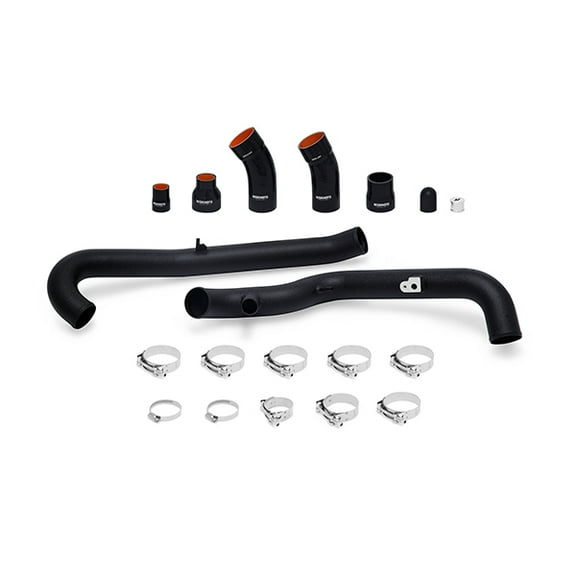 Mishimoto MMICP-FIST-14WBK Cold-Side Intercooler Pipe Kit Compatible With Ford Fiesta ST 2014-2018 Black