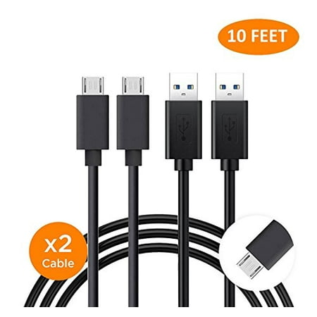 Samsung Galaxy J1 Mini Charger (10 FEET) Micro USB 2.0 Cable Kit by TruWire {Wall Charger + Car Charger + 2 Cable} True Digital Adaptive Fast Charging uses dual voltages for up to 50% faster charging