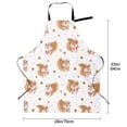 thumbnail image 4 of Rateoe Squirrel Giving A Gift Aprons with Pocket,Men Womens Aprons Waterproof Adjustable Cooking Aprons for Kitchen Gardening and Salon, 4 of 7