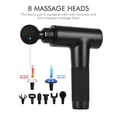 thumbnail image 4 of Styles II Hot and Cold Therapy Deep Tissue Muscle Massage Gun 20 Speeds USB Rechargeable Percussion Massager with 8 Massage Heads, 4 of 9