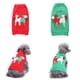 thumbnail image 4 of Suéter navideño para perro, abrigo para cachorro, chaqueta tejida para mascotas, ropa cálida para otoño e invierno, suéter con estampado geométrico para perros pequeños y cálidos, 4 of 5