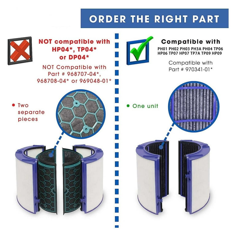 Hepa filter sale 360 glass