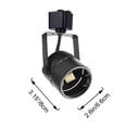 thumbnail image 7 of FSLiving J Type Track Lighting,Gimbaled Circle Ceiling Spotlighting Remote Control, Color Changing RGB Tunable White GU10 Timer Bulb Mini Lights Juno Track Light for Shopwindow Game Room, 7 of 7
