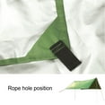 thumbnail image 4 of 2win2buy Outdoor 10*10 Feet Hammock Tarp, Waterproof Hammock Rian Fly,Lightweight 210T Polyester Anti-UV Tent Cover Rainfly for Camping Backpacking Hiking,Canopy(Green), 4 of 7