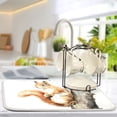 thumbnail image 5 of Squirrel Tree Wood Dish Drying Mat Dish Drainer Rack Mats Water Absorbent Non-Slip Easy Clean Heat Resistant for Kitchen Counter, 5 of 8