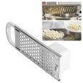 thumbnail image 3 of Spaetzle Maker, Stainless Steel Blade, Quick and Easy Noodle Dumpling Pasta Cooking Tool with Comfortable Grip Handle, Hangable Storage for Savory or Sweet Dishes, 3 of 7