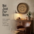thumbnail image 2 of Rustic Modelo Cerveza Barrel Wall Decor Sign - Framed Natural Wood Plaque, Vintage Distillery Style Wall Art for Man Cave, Home Bar, Kitchen, Garage, Game Room & Office, 2 of 8