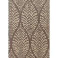 thumbnail image 3 of Summer Flora Mocha Indoor Outdoor Pillow 20x20, 3 of 12