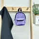 thumbnail image 5 of Bolsa de hombro para niños, gran capacidad, mochila resistente a la suciedad, morada, 5 of 6