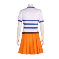 thumbnail image 2 of Versión de la vida real de la película One Piece, ropa de cosplay, versión de la vida real, disfraz de anime de Nami, ropa de actuación de Halloween para mujer, 2 of 6