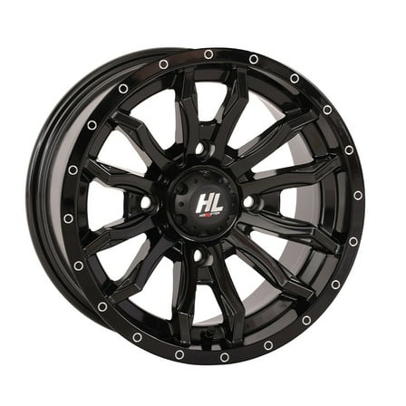 High Lifter by STI HL21 14x7 ATV/UTV Wheel - Gloss Black (4/137) 4 3