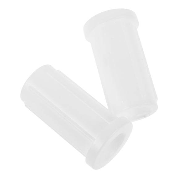 OFFIGAM 2Pcs Boat Seat Pedestal Base Adapter Bushing White Lightweight Plastic