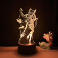 thumbnail image 1 of La luz nocturna LED 3D Plants vs Zombies cambia de color, 1 of 1