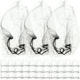 thumbnail image 1 of 100pcs Hair Nets Invisible Elastic Mesh (Black), 1 of 7
