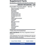 1MD Nutrition EnzymeMD - Digestive Enzymes Supplement