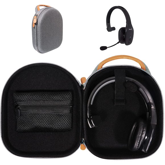 Case for VXI BlueParrott B450-XT, B450-XT -204010-C, B350-XT, B250-XTS, C400-XT, Mesh Pocket for Cable,