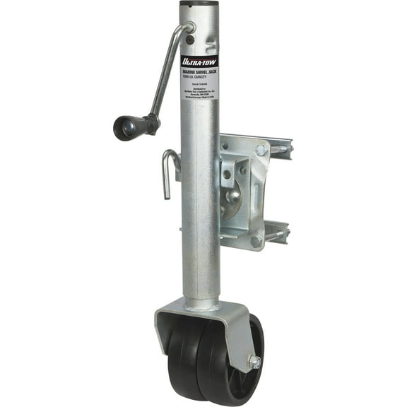 Ultra-Tow Bolt-On Sidewind Marine Swivel Jack, 1500-Lb. Capacity