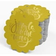 thumbnail image 4 of Inkdotpot Gold Foil Paper Hang Tags Jingle All The Way Christmas Favor Tags 100 Pieces, 4 of 6