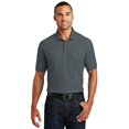 thumbnail image 1 of Port Authority ®  Core Classic Pique Pocket Polo. K100p S Graphite, 1 of 2