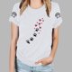 thumbnail image 2 of Tops Y Blusas de las Mujeres Estampadas Cuello Redondo Manga Corta, Poliéster Casual Top para Diario, Fiesta Y Todas las Estaciones, 2 of 9