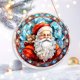 thumbnail image 4 of Ganfancp Los Bonitos Carteles Navideños de Resina con Motivos Navideños, Elegantes Imágenes y Decoraciones Festivas, Son Ideales para Añadir Calidez y Alegría a Su Estilo de Decoración Navideña. Liqu, 4 of 6