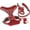 Red, variant on GM Pets Walking Pet Harnesses, Red, L