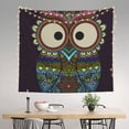 thumbnail image 3 of Daiia Boho Owl Pattern Tapestry 60x51 Inches Wall Hanging Tapestry Artistic Wall Hanging Bedroom Wall Decor Living Room Tapestry Dorm Room Decor, 3 of 9