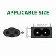 thumbnail image 6 of OLIVE- 2-Prong Ac Power Cord Cable For Sonos Ray Soundbar, 6 of 6