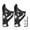 Matte Black, variant on NFTIGB 2pcs Super Light Carbon Fiber Bicycle Bottle Cage Cycle Water Bottle Holder Bracket for Road Bike MTB Mountain Bikes Matte Black Set (15 * 7 * 7cm / 5.9 * 2.8 * 2.8in)[cite: 1]