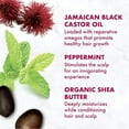 thumbnail image 4 of SheaMoisture Travel Essentials, Jamaican Black Castor Oil Strengthen & Restore Shampoo and Leave-In Conditioner Set, 3.2 Oz Ea, 4 of 9