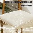 thumbnail image 6 of Soft Stretch Spandex Chair Slipcovers, Corn Grain Texture, Washable Removable, Suitable for Office Dining Room Bar Wedding Seat Cushions, 15-19 Inch Seat Width, Multiple Colors, 6 of 7
