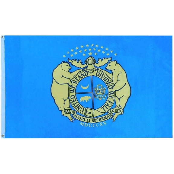 3x5 Missouri State Guard Woven Poly Flag