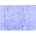 thumbnail image 1 of Ahgly Company Machine Washable Indoor Rectangle Abstract Blue Contemporary Area Rugs, 3' x 5', 1 of 4