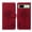 Red, variant on ELEHOLD Case for Google Pixel 8A, Premium PU Leather Wallet Flip Case Folio Cover with Card Holder Kickstand,Red