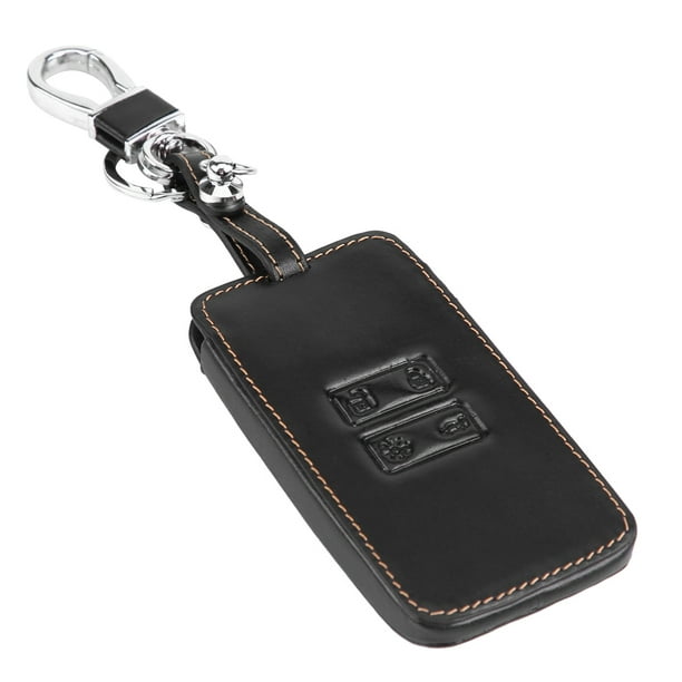 Housse de clé de voiture étui porte-clés noir pièces de décoration véhicul