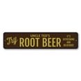 thumbnail image 2 of Root Beer Novelty Sign, Metal Wall Decor - 4x18 inches, 2 of 4