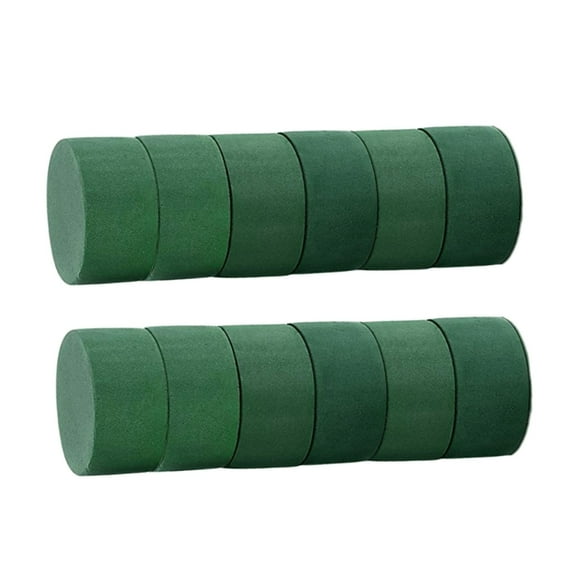 Floral Foam Cylinders 12 Pack Foam Round For Home And Event Flower Arrangement