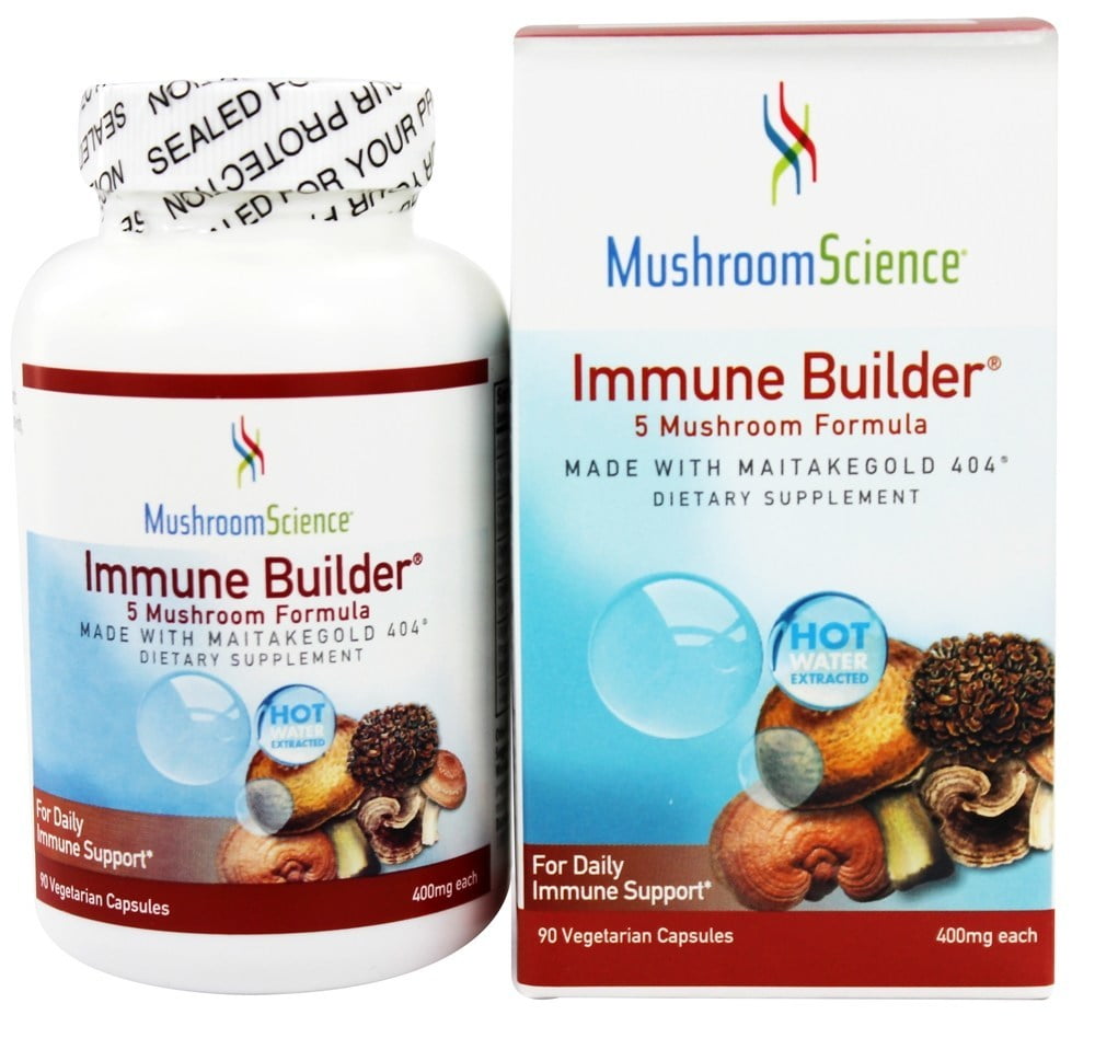 Mushroom Science Immune Builder with Maitake Gold 404 475 mg. 90
