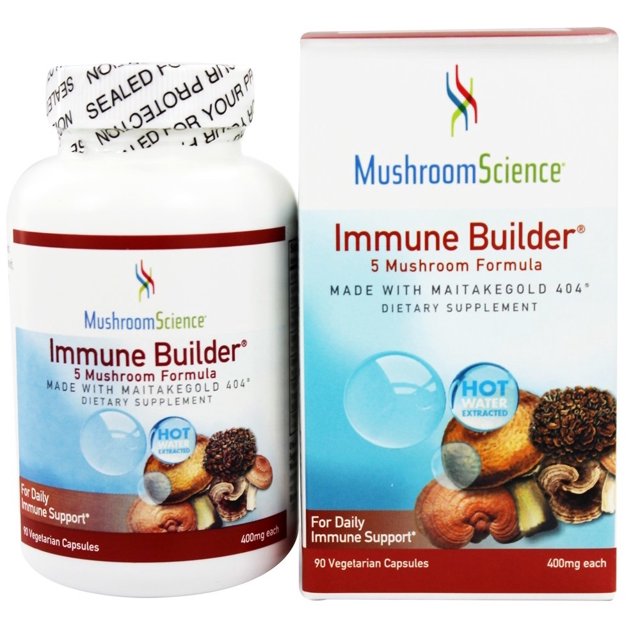 Mushroom Science Immune Builder with Maitake Gold 404 475 mg. 90