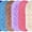 6-Pack: Pastel, variant on ToBeInStyle Comfy Soft Boat Socks with Slip-Resistant Bottoms - 6-Pack