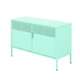 thumbnail image 5 of Steel Metal Low Cabinet、Green The Upper Half Of The Door Has Ventilation Holes, 5 of 6