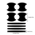 thumbnail image 3 of RuiJiao Car Door Handle Bowl Sticker, Scratch Collision Protection Guard, Reflective Car Door Handle Paint Scratch Protector, Auto Exterior Decor Universal for SUV Truck RV, 3 of 7