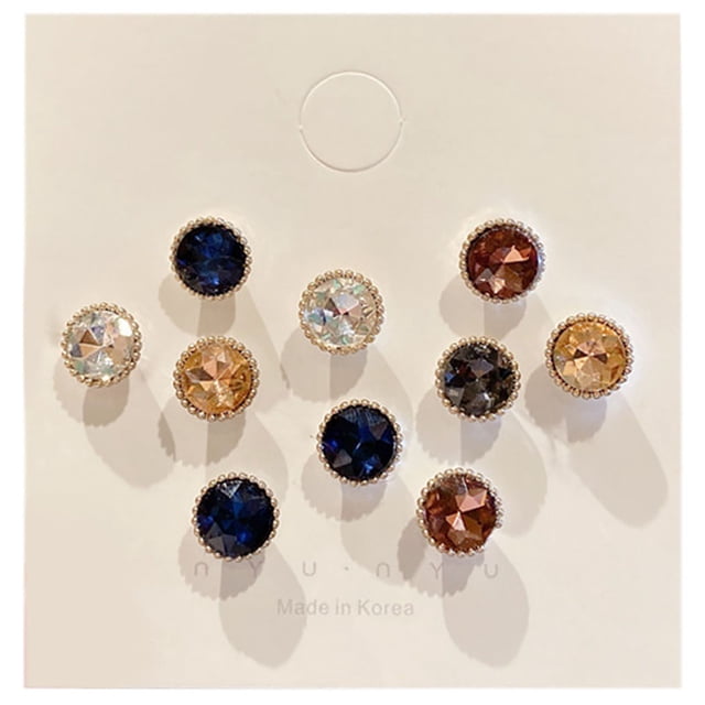 Bangcool Broche Bouton Mignon Mode 10 Pcs Broche Décorative Mini Broche Pin