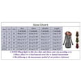 thumbnail image 2 of Women Solid Color Coat Windproof Outer Coat Fluffy Jacket Warm Winter Overcoat Long Sleeve Cardigan Button Down Overcoat, 2 of 2