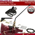 thumbnail image 1 of American Shifter  AOD Shifter Kit Black 23 in. E Brake Cable Clamp Clevis Trim Kit for F4181, 1 of 1